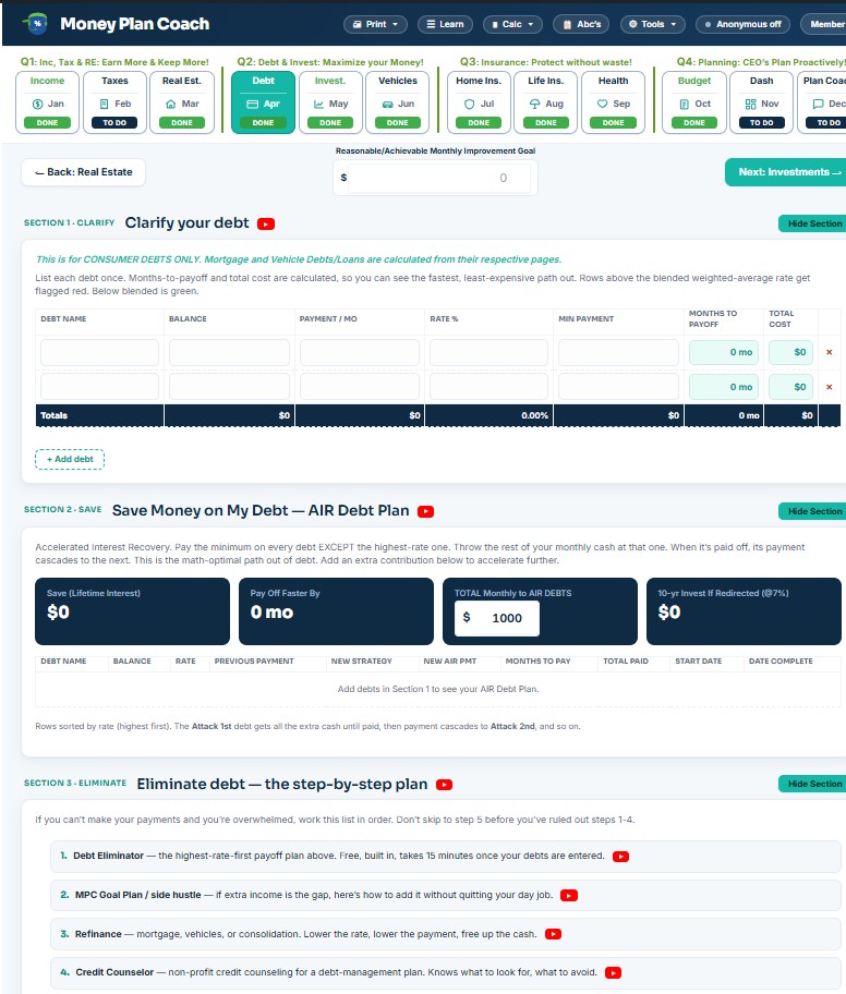 Money Decoder – Debt