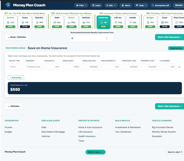 Money Decoder – Home Insurance