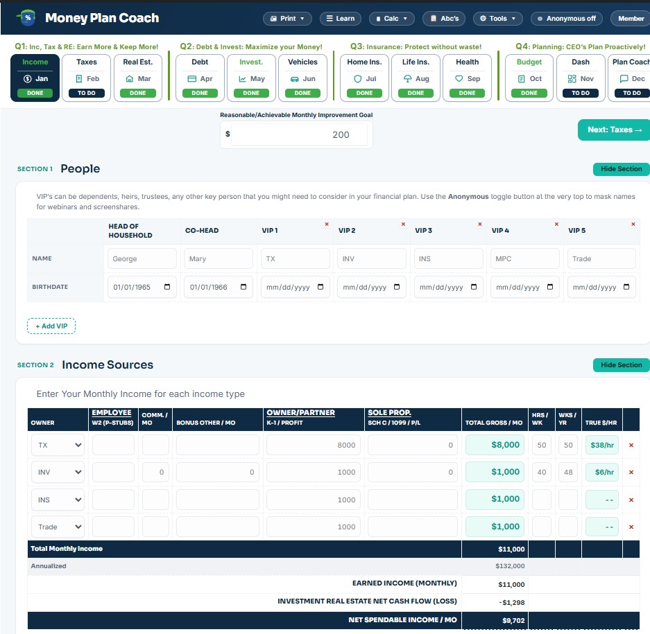 Money Decoder – Income