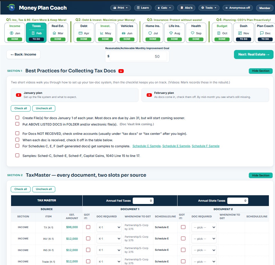 Money Decoder – Taxes